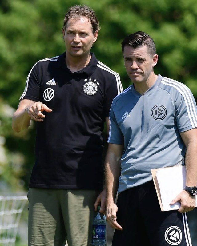 Aleksander Filipovic working with the German national team